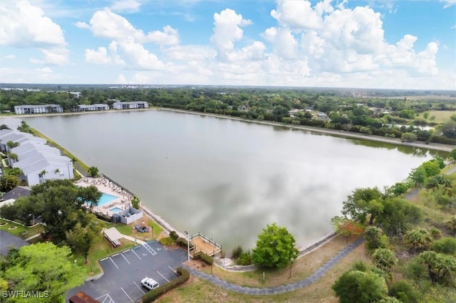 4732 Blackberry Dr, Fort Myers, FL 33905 - bird's eye view of a large body of water