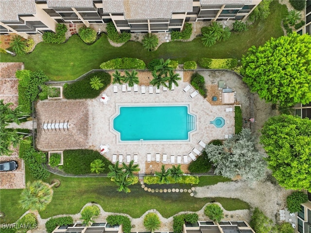 bird's eye view