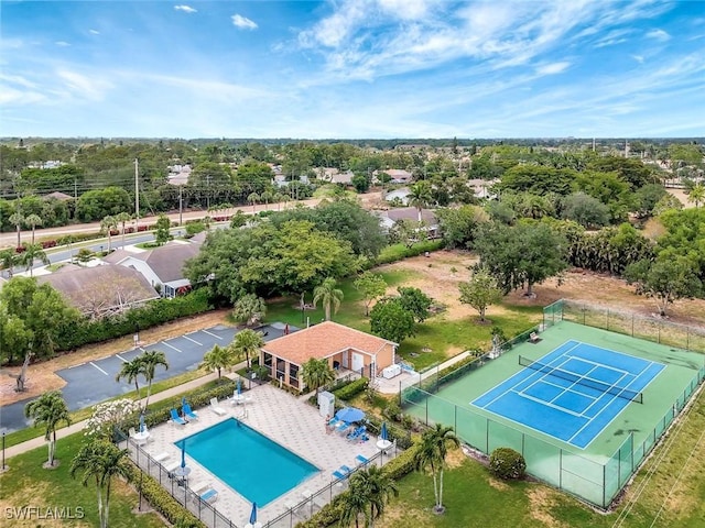 aerial view