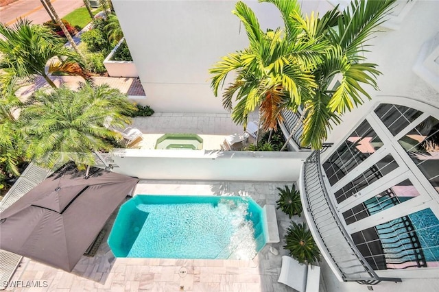 510 2nd St S Unit 102, Naples, FL 34102 - view of outdoor pool