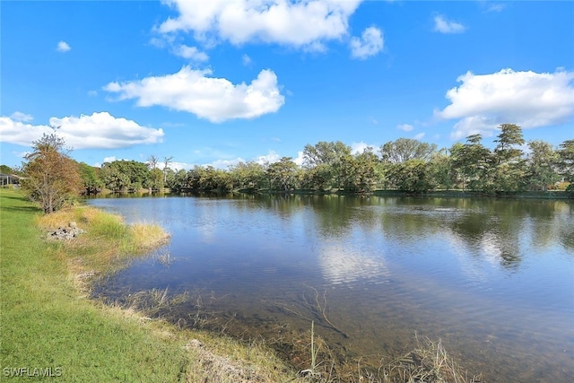 property view of water