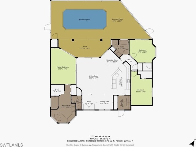 2536 SW 28th Pl, Cape Coral, FL 33914 - view of layout