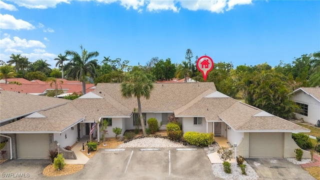 7136 Blanquilla Ct, Fort Myers, FL 33908 - view of front of home featuring a shingled roof