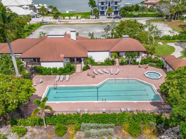 bird's eye view