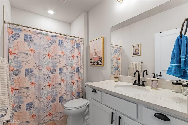 16000 Shoebutton Ct, North Fort Myers, FL 33917 - full bath featuring vanity and toilet