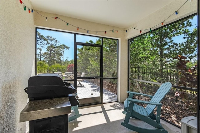 16000 Shoebutton Ct, North Fort Myers, FL 33917 - view of sunroom