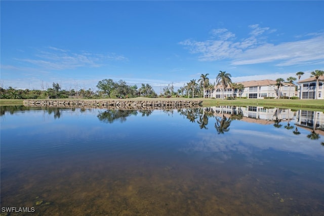 property view of water