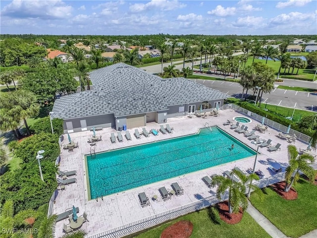 12541 Allendale Cir, Fort Myers, FL 33912 - bird's eye view