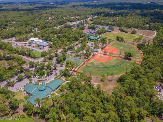 3650 1st Ave SW, Naples, FL 34117 - bird's eye view with a forest view