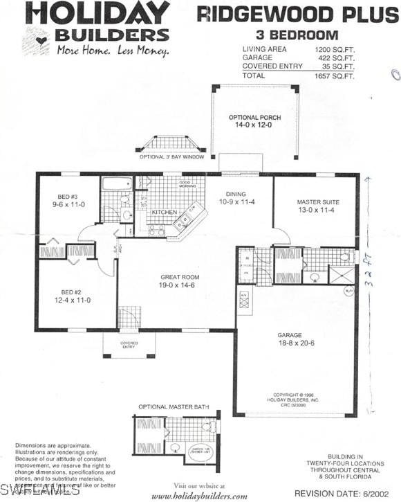 1401 NW 16th Pl, Cape Coral, FL 33993 - home floor plan
