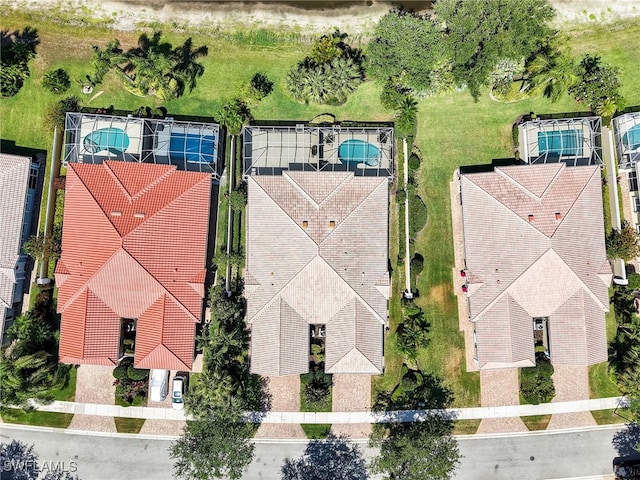 28902 Vermillion Ln, Bonita Springs, FL 34135 - drone / aerial view of a pool