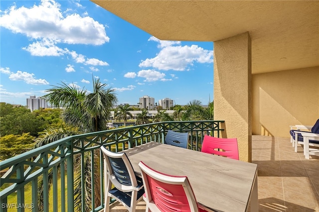 3414 Hancock Bridge Pkwy Unit 502, North Fort Myers, FL 33903 - balcony with a view of city