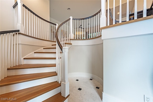 16995 Porta Vecchio Way Unit 202, Naples, FL 34110 - stairs with baseboards