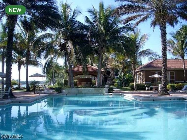 view of community pool
