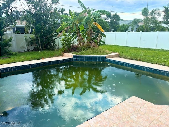 view of pool