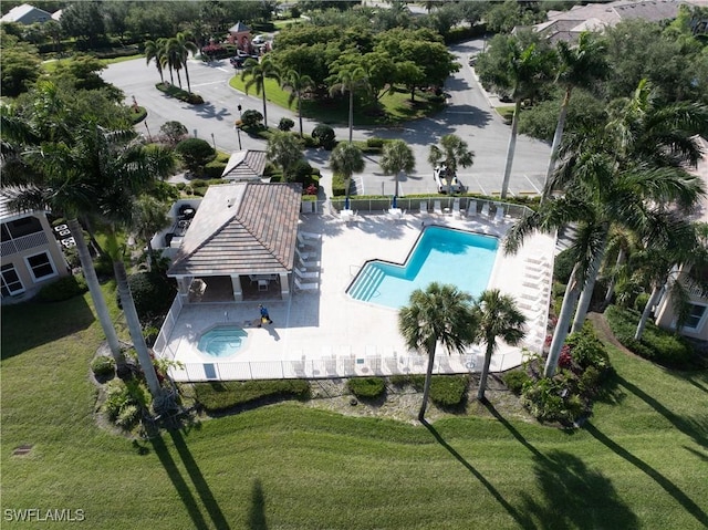aerial view