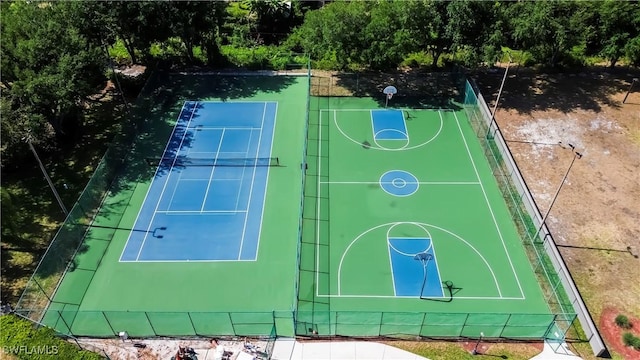 17942 Oakmont Ridge Cir, Fort Myers, FL 33967 - view of sport court with community basketball court