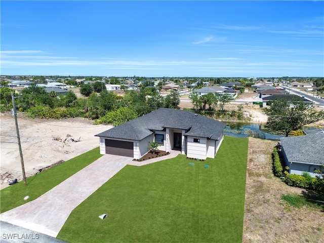 drone / aerial view