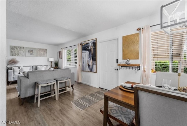 bedroom featuring wood finished floors