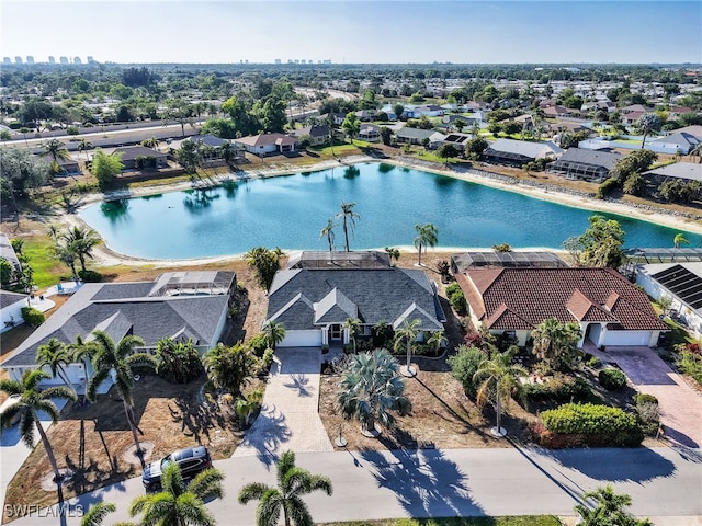 11526 Forest Mere Dr, Bonita Springs, FL 34135 - birds eye view of property featuring a water view and a residential view