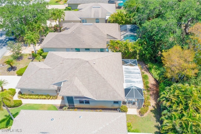 drone / aerial view