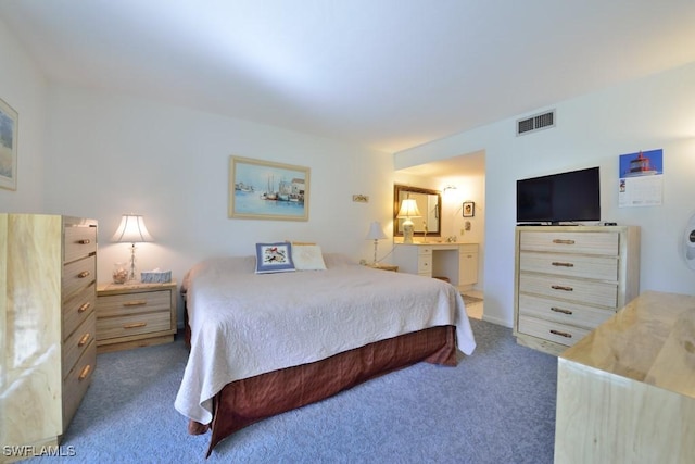 25402 Golf Lake Cir Unit 114, Bonita Springs, FL 34135 - carpeted bedroom with ensuite bath and visible vents