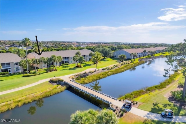 10225 Bismark Palm Way Unit 1626, Fort Myers, FL 33966 - bird's eye view of a nearby body of water