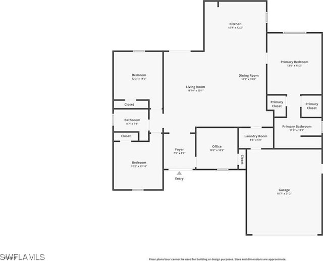 203 E 10th St, Lehigh Acres, FL 33972 - room layout