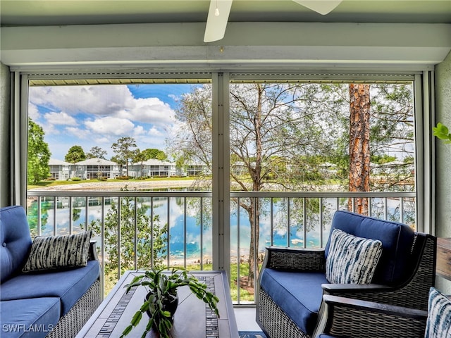 935 New Waterford Dr Unit F204, Naples, FL 34104 - balcony featuring a water view