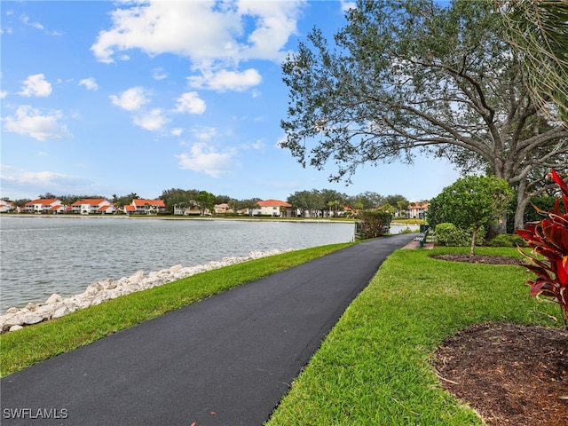 935 New Waterford Dr Unit F204, Naples, FL 34104 - view of water feature