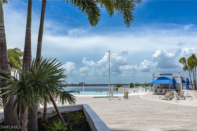2743 1st St Unit 305, Fort Myers, FL 33916 - exterior space featuring a patio and a pool