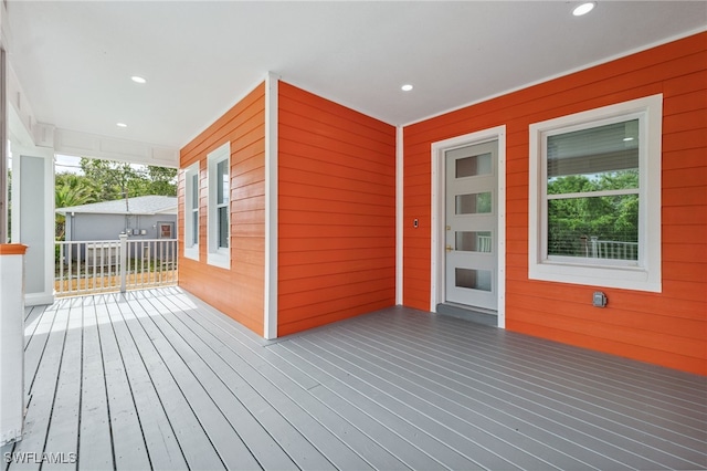8605 Inwood Dr, Hudson, FL 34667 - view of porch