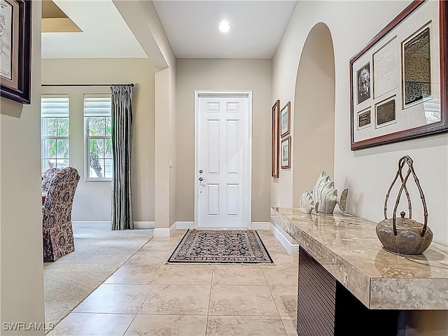 10843 Valentina Ct, Fort Myers, FL 33913 - entrance foyer with baseboards and light tile patterned flooring