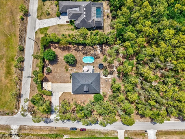 drone / aerial view