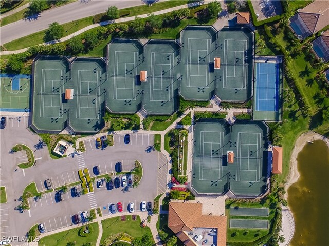drone / aerial view