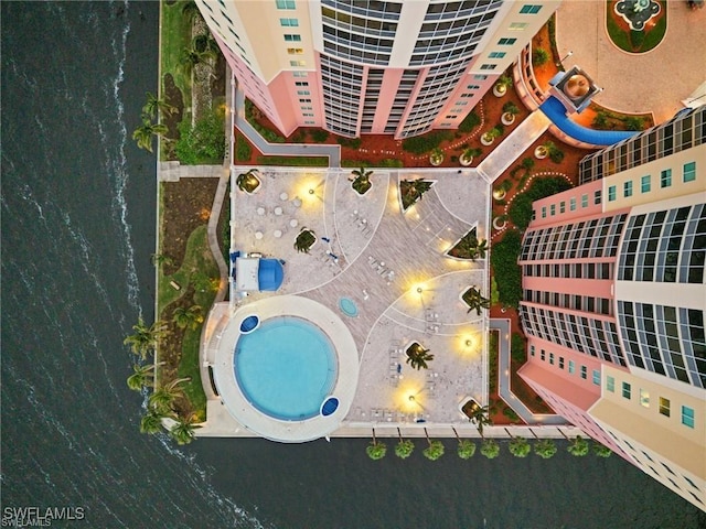 drone / aerial view