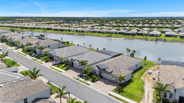 28140 Captiva Shell Loop, Bonita Springs, FL 34135 - bird's eye view with a water view and a residential view
