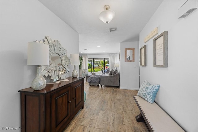 2080 39th St SW, Naples, FL 34117 - corridor featuring light wood-style floors