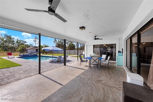 2080 39th St SW, Naples, FL 34117 - view of sunroom / solarium