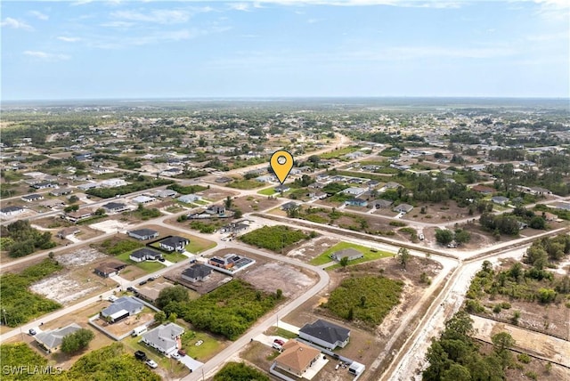 birds eye view of property featuring a residential view