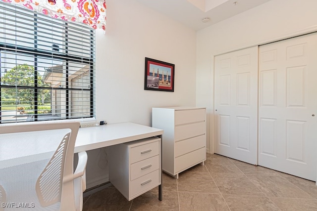 2173 Frangipani Cir Unit 102, Naples, FL 34120 - unfurnished office with light tile patterned floors