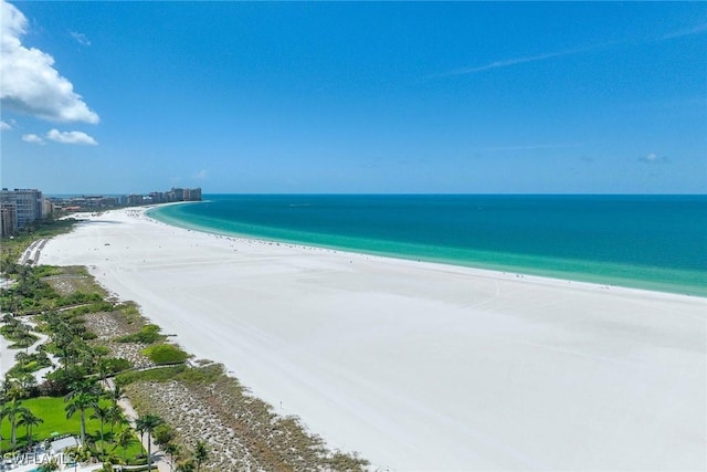 180 Seaview Ct Unit 814, Marco Island, FL 34145 - view of water feature featuring a view of the beach