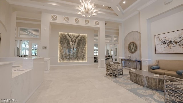 view of community lobby