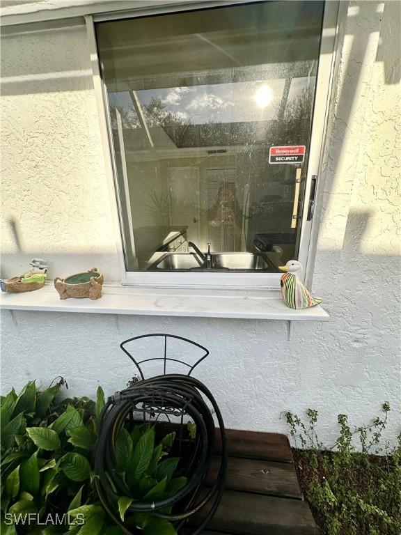 details with stucco siding