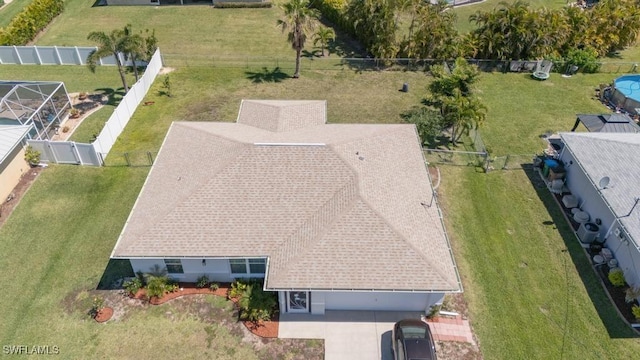 2847 SW 26th Pl, Cape Coral, FL 33914 - bird's eye view