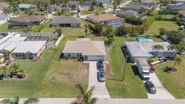 2847 SW 26th Pl, Cape Coral, FL 33914 - drone / aerial view featuring a residential view