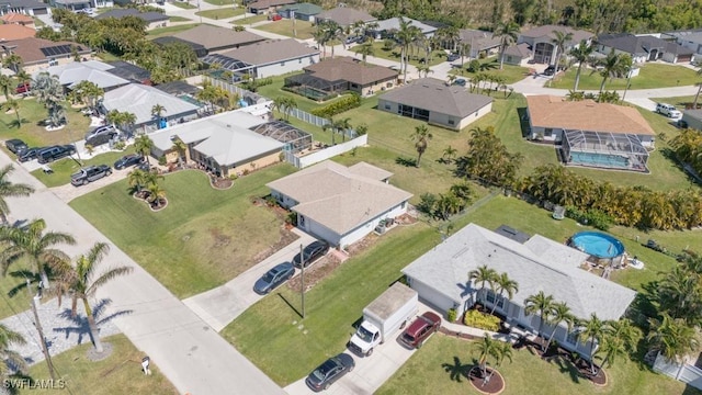 2847 SW 26th Pl, Cape Coral, FL 33914 - bird's eye view featuring a residential view