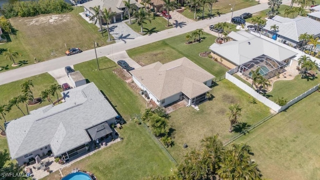 2847 SW 26th Pl, Cape Coral, FL 33914 - aerial view featuring a residential view