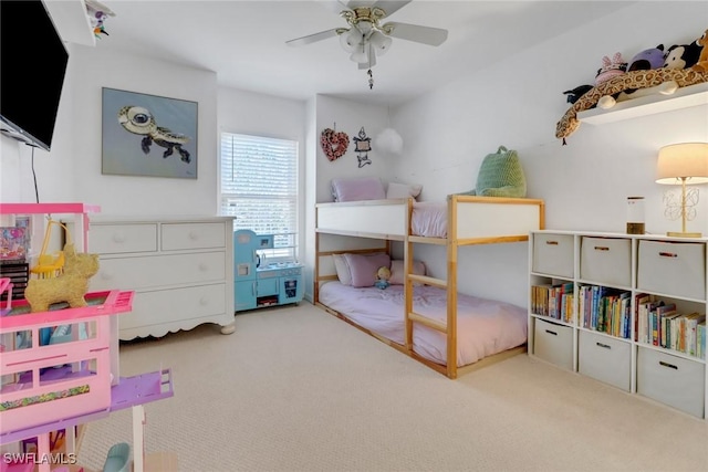bedroom featuring carpet floors