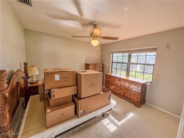75 Hardee St, Labelle, FL 33935 - storage area featuring ceiling fan